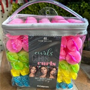 Conair 48 Foam Rollers New in Package